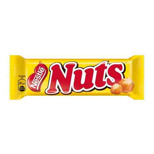 Шоколадный батончик NUTS с орехами, 50г арт. 144765236
