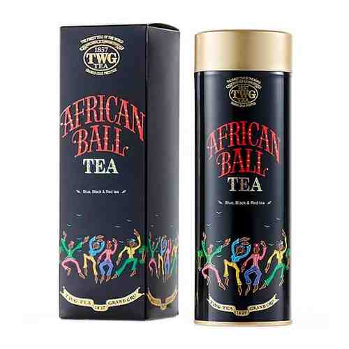 Сингапурский Чай черный листовой в тубах TWG African Ball, Африканский бал 100гр. арт. 101533174066