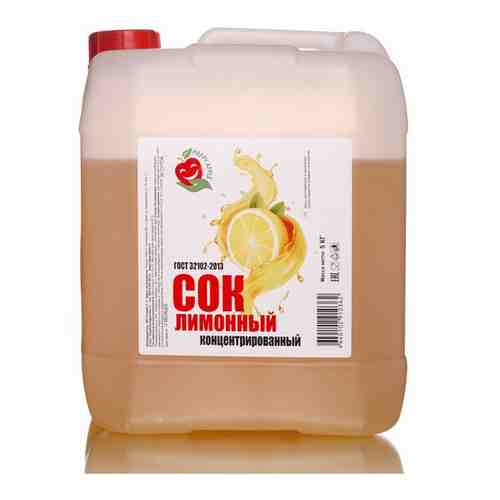 Сок концентрированный «Лимонный», кисл. 14,5-15,0% канистра 5 кг (Happy Apple) арт. 101410527532