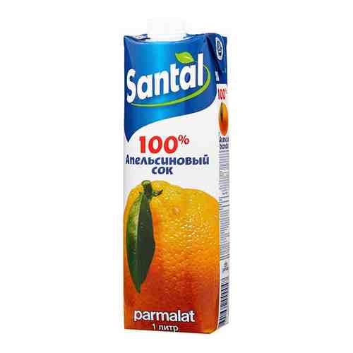 Сок SANTAL апельсиновый 1л. 12 шт. в кор. арт. 101326469738