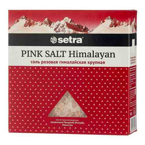 Соль Setra розовая гималайская крупя, 500 г арт. 251066018