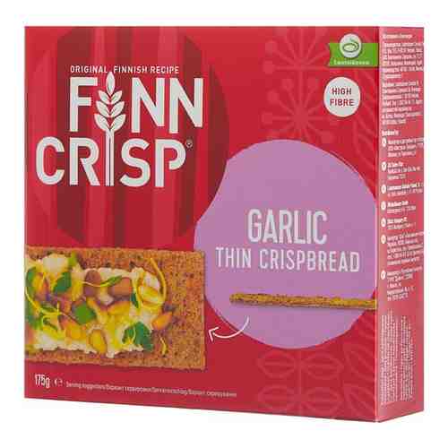 Сухарики Finn Crisp Garlic с чесноком 175 г арт. 165767396