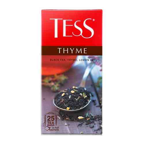 Tess чай черный пакетированный Thyme 1,5г*25п арт. 100405238059