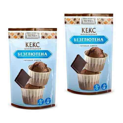 Тестовъ смесь для Смесь для выпечки Кекс шоколадный без глютена, 250 г, 2 упаковки арт. 101733067498