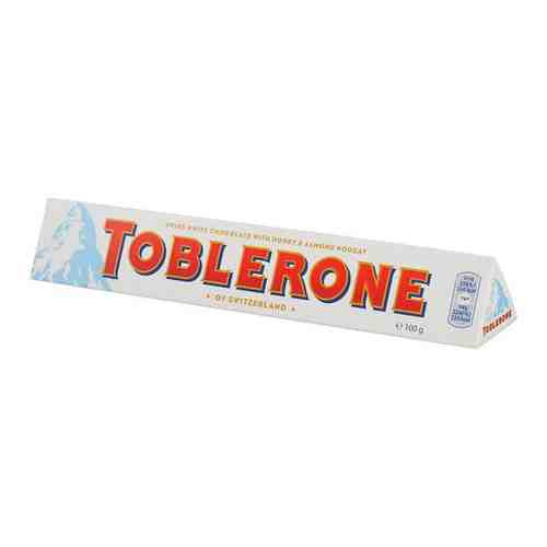 TOBLERONE шоколад белый с медово-миндальной нугой 100г арт. 100405226196