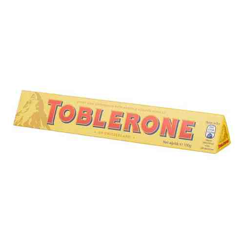 TOBLERONE Шоколад молочный с медово-миндальной нугой 100г арт. 100405238220