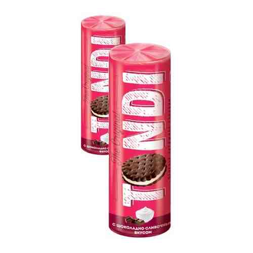 «Tondi», печенье–сэндвич с шоколадно-сливочным вкусом, 2 упаковки по 190 г арт. 101598102635