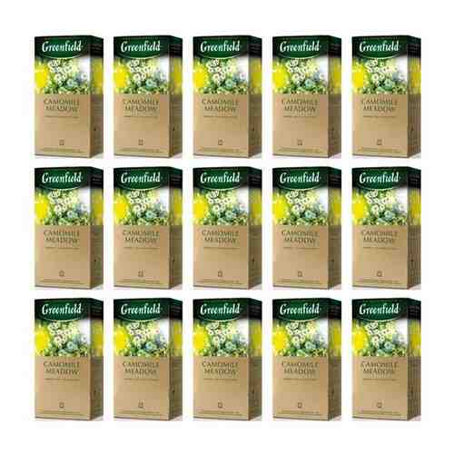 Травяной чай Greenfield Camomile Meadow, 25 пакетиков х 15 шт арт. 740227430