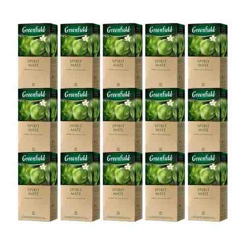 Травяной чай Greenfield Spirit Mate, 25 пакетиков х 15 шт арт. 740228562