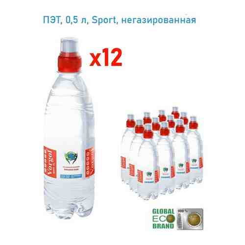 Вода природная питьевая Vorgol Sport негазированная 12 шт. 0.5 л. арт. 101708764573