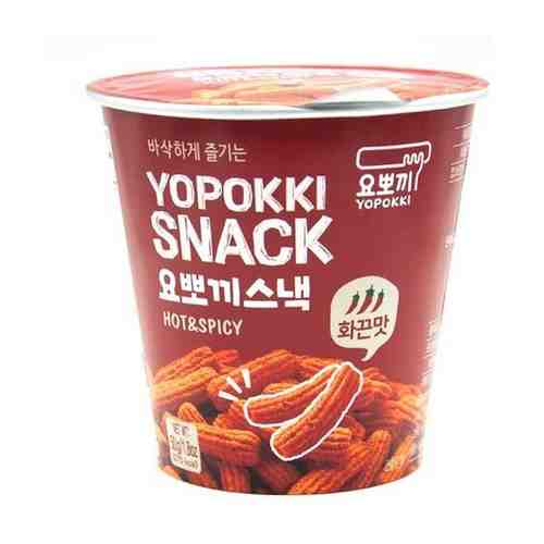 Yopokki Снеки остро-пряные Hot & Spicy из рисовой муки с пастой чили, 50 г арт. 101461188122