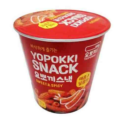 Yopokki Снеки сладко-острые Sweet & Spicy из рисовой муки, 50 г арт. 101718389359