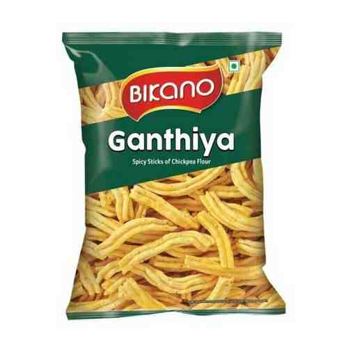 Закуска индийская из нутовой муки Гантия (Ganthiya) Bikano | Бикано 200г арт. 824246390