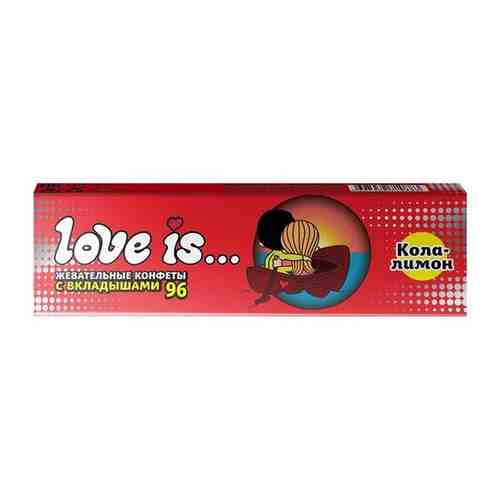 Жевательная конфета Love is…, кола-лимон, 25г, 12 шт. арт. 101465237038