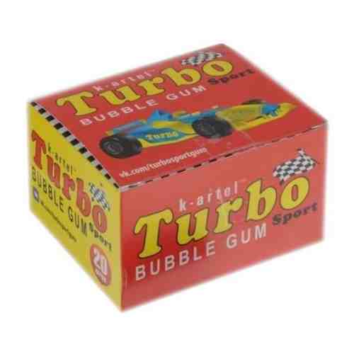 Жевательная резинка Turbo 91 г 20 штук в упаковке, 1327074 арт. 1701595353