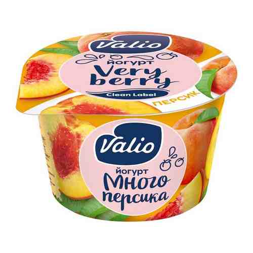 180Г йогурт VALIO 2,6% персик арт. 427647014