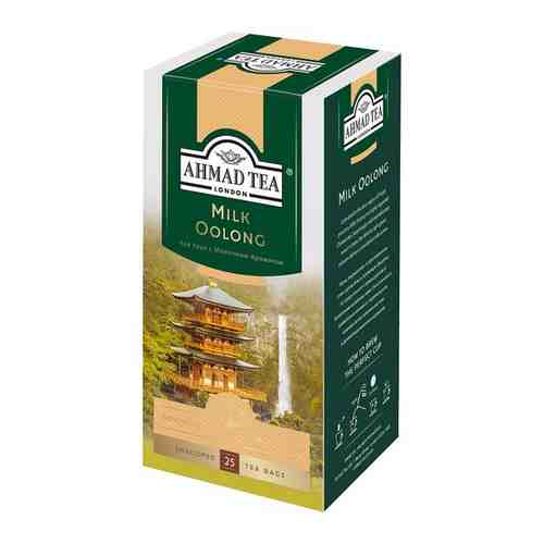 Ahmad tea Чай зеленый Ahmad Milk oolong 25 пакетиков, 6 шт. арт. 171117245