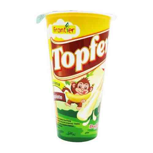 Бисквитные палочки Topfer с шоколадным и банановым кремом, 40 г арт. 1743452461