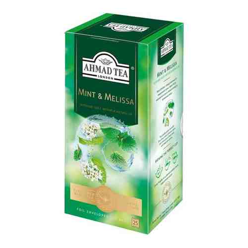Чай Ahmad Tea зеленый Мята-Мелиса 25 пакетиков, 1342841 арт. 814370198
