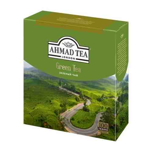 Чай Ahmad Tea зеленый в пакетиках, (100пакх2гр) арт. 100620075832