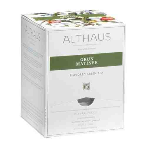 Чай Althaus Grun Matinee зеленый 15 пакетиков, 1371657 арт. 163585572