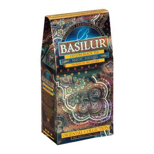 Чай Basilur Восточная коллекция Волшебные ночи черный 100 г, 971674 арт. 227810108