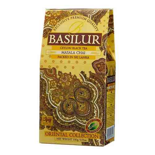 Чай черный BASILUR Masala Chai листовой, 100г арт. 227810230