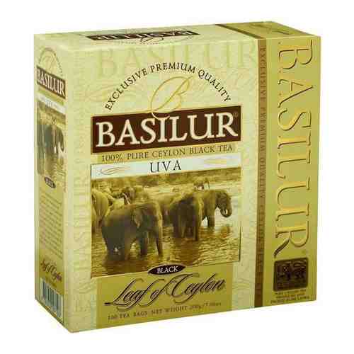 Чай чёрный Basilur UVA цейлонский, 100x2 г арт. 100989339220
