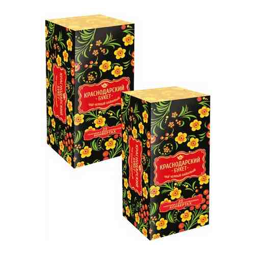 Чай черный байховый ТМ Краснодарский букет 25 пакетиков (2 штуки) арт. 101086168364