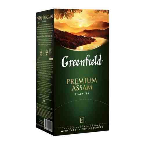 Чай черный Greenfield Premium Assam в пакетиках, 25 шт. арт. 100405234711