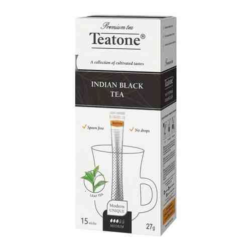 Чай чёрный Индийский, TEATONE, в стиках, (15шт*1,8г) арт. 100605815948