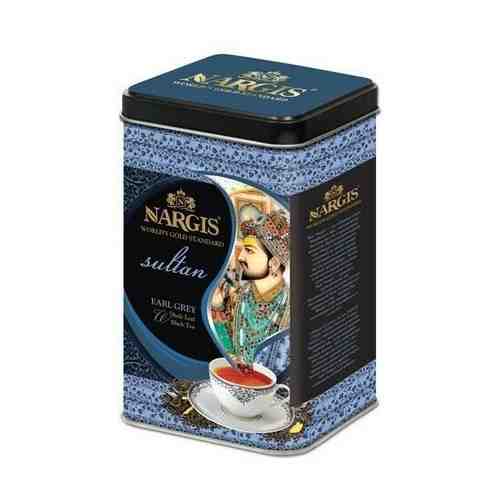 Чай чёрный Sultan, Assam Эрл Грей, жесть, 200 г. Наргис арт. 1753427539