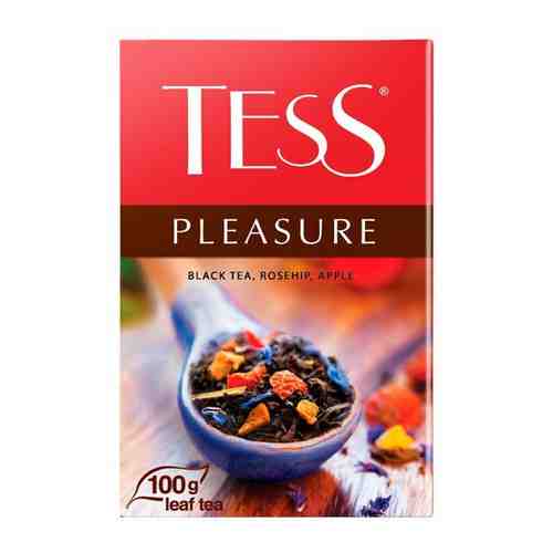 Чай черный Tess листовой Pleasure с шиповником и яблоком, 200 г арт. 100405234257