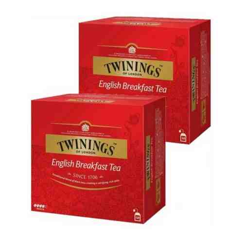 Чай чёрный Twinings English Breakfast, 100 пак арт. 101413188286