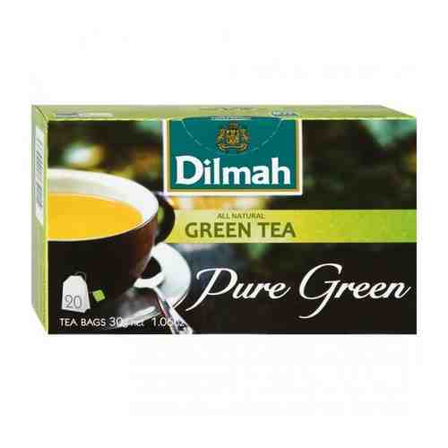 Чай Dilmah зеленый, 20 пак. 1,5 г., картон. арт. 101150286590