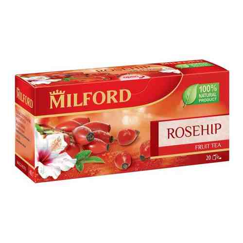 Чай фруктовый Milford шиповник в пакетиках, 20 шт. арт. 100405238008