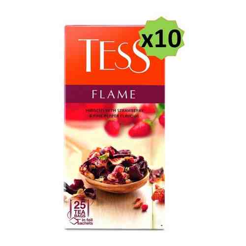 Чай фруктовый Tess Flame Тесс Флейм, 10 упаковок по 25 пакетиков арт. 101637751723