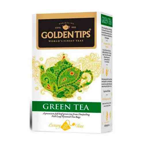 Чай индийский зеленый / Green Full Leaf Pyramid цельно листовой, пирамидки, 20 шт. арт. 101410664215