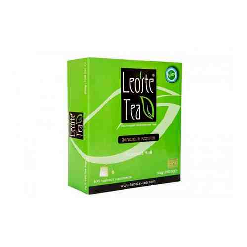 Чай Leoste Tea Green Curls зеленый крупнолистовой скрученный 100 пакетиков арт. 101726769002