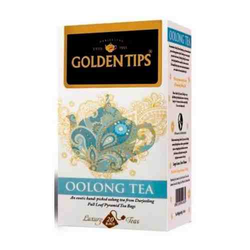 Чай листовой индийский Golden Tips Oolong Tea / Улун, в пирамидках, 20 шт. арт. 101410574831