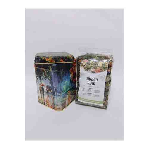 Чай листовой зелёный Мулен Руж в жестяной банке Осенний вечер, 100 гр арт. 101612500877