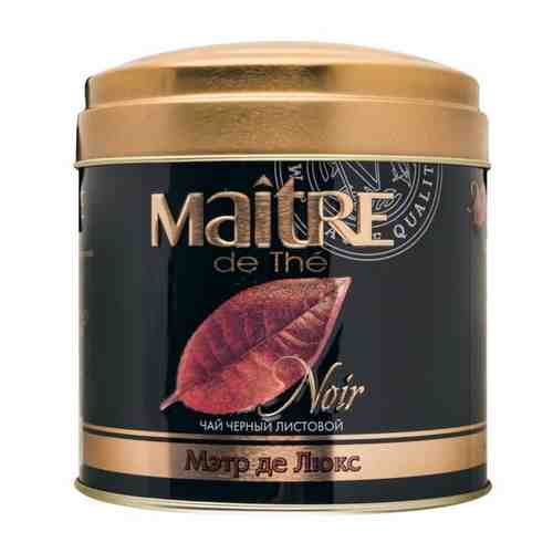 Чай Maitre de The черный листовой Мэтр де Люкс, 100 г арт. 100629625364