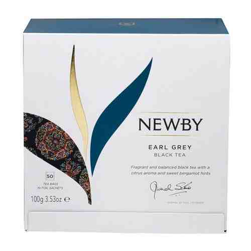 Чай Newby Earl Grey черный с бергамотом 25 пакетиков, 443309 арт. 163584294