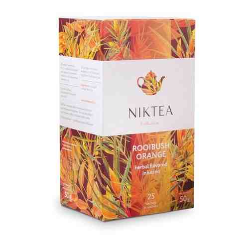 Чай NikTea Ройбуш Оранж травяной с ароматом апельсина 25 пакетиков, 720412 арт. 341940466