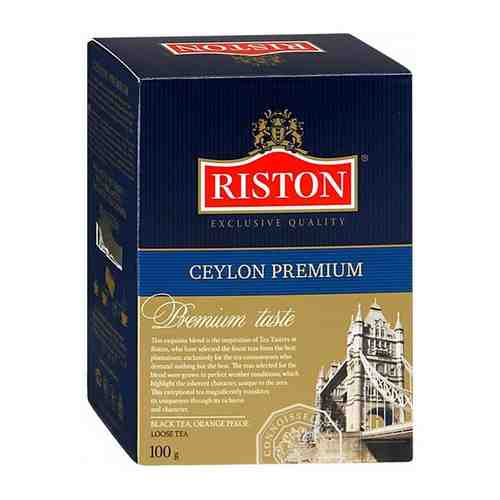 Чай Ристон Премиум Цейлон 200 грамм арт. 100423036101