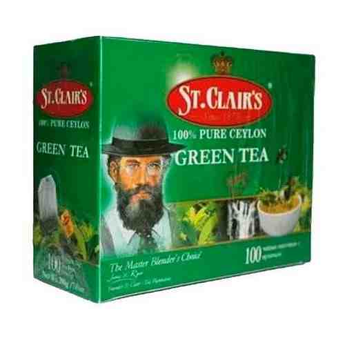 Чай St.Clair's 100г зеленый х48 арт. 101757861696