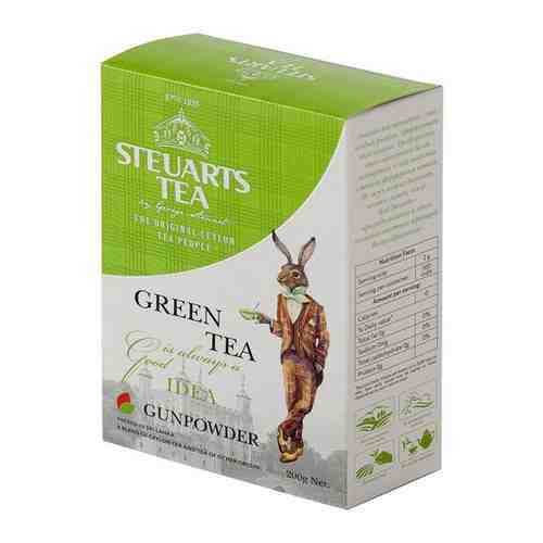 Чай STEUARTS Green Tea Gunpowder зеленый листовой, 100 г. арт. 100876837439