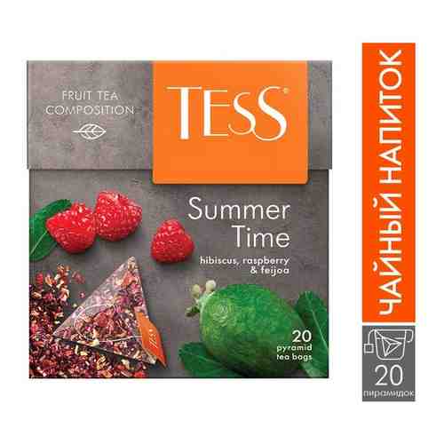 Чай TESS SUMMER TIME фруктовый аромат. пакет., 20 шт/уп, пирамидки арт. 100405225960