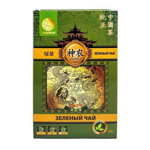Чай зеленый Shennun крупнолистовой 100 г арт. 100841281773