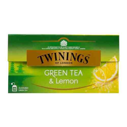 Чай зелёный Twinings с лимоном, 25x1,6 г арт. 100629695266